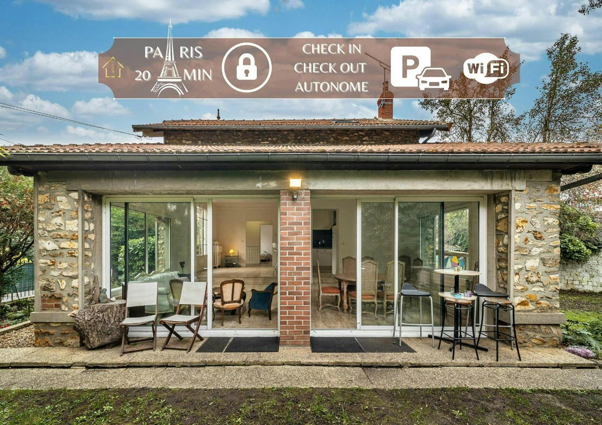Le Ministere De La Paix - 15Min To Gare Du Nord Villa Soisy-sous-Montmorency Exterior foto